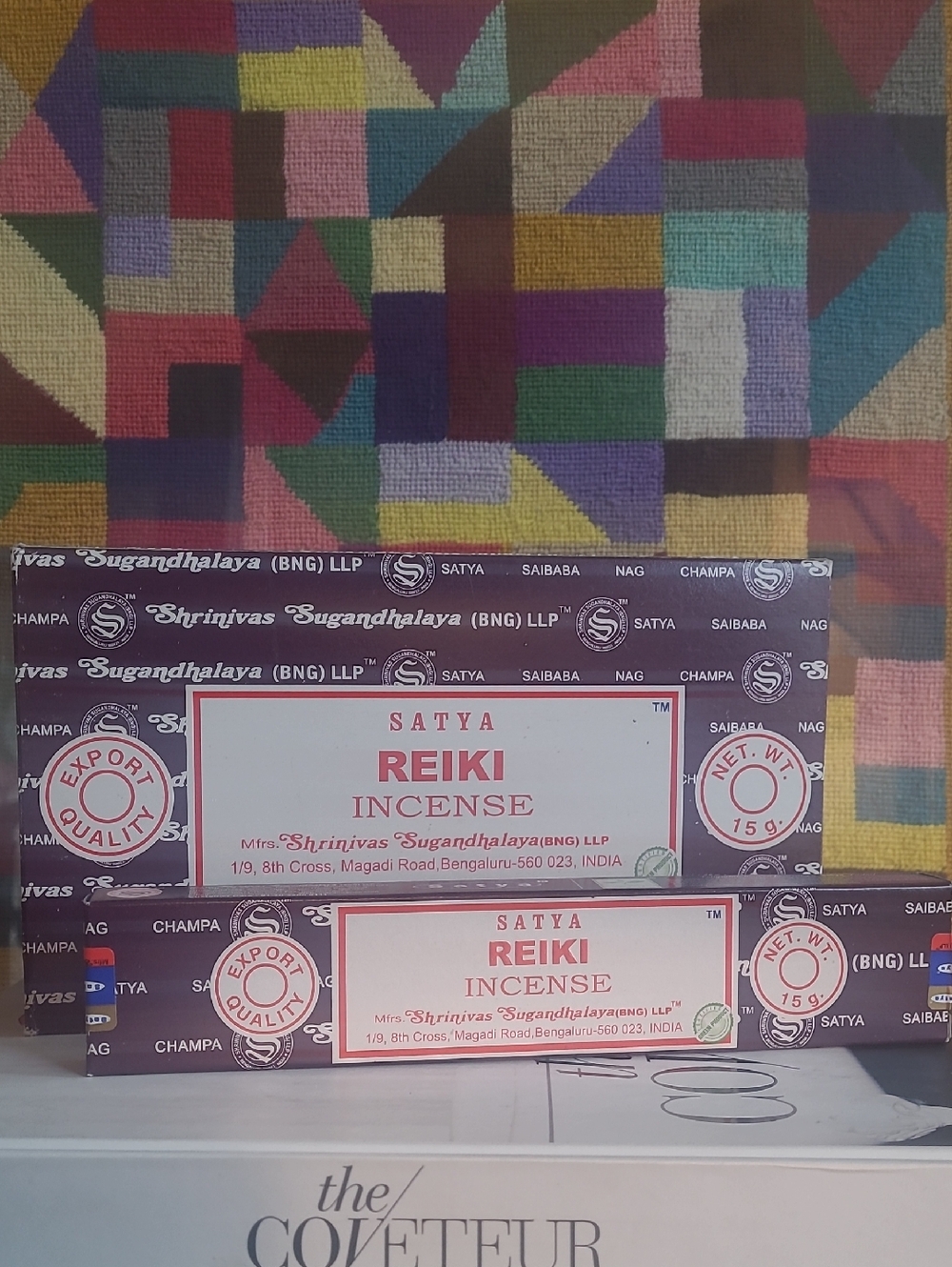 SATYA REIKI INCENSE 12 PACK HANDROLLED IN INDIA